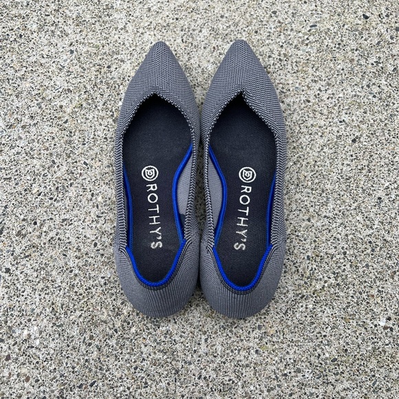 Rothys The Point in Cloud Birdseye - Picture 6 of 13